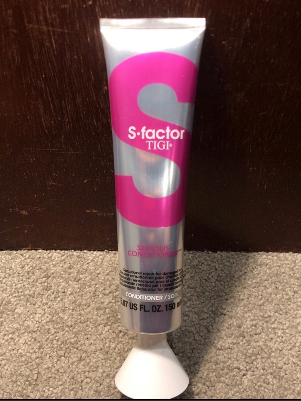 TIGI S-Factor Serious Conditioner, Sensational Repair For Damaged Hair, 5.07oz